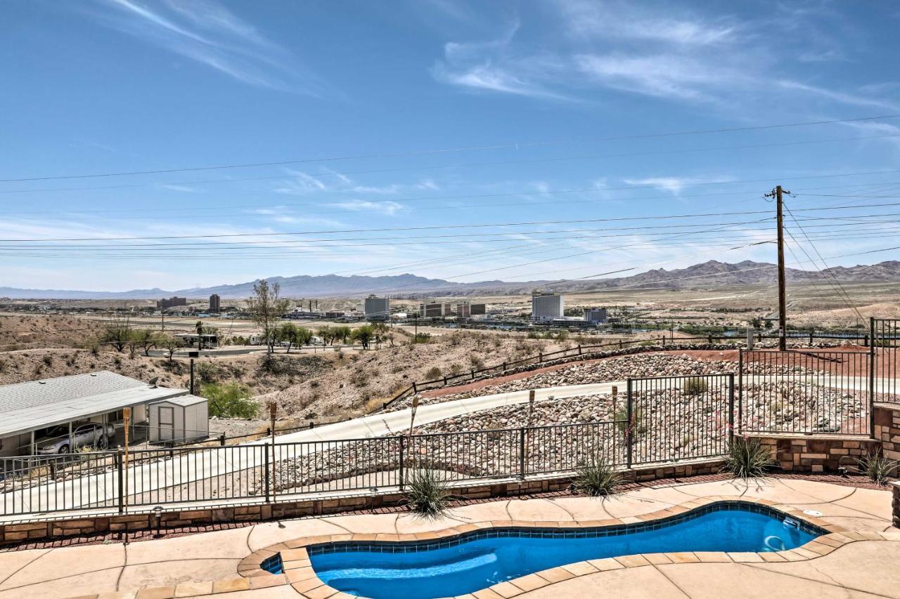 Bullhead City Home With Private Pool, Hot Tub And View Exterior photo